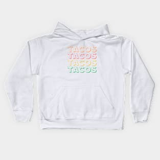 TACOS TACOS Kids Hoodie